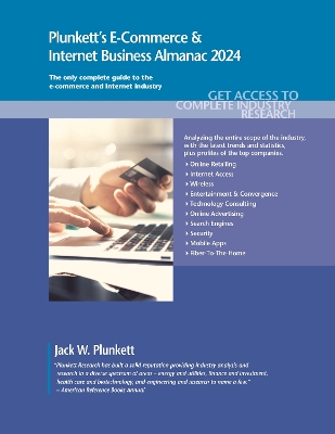 Book cover for Plunkett's E-Commerce & Internet Business Almanac 2024