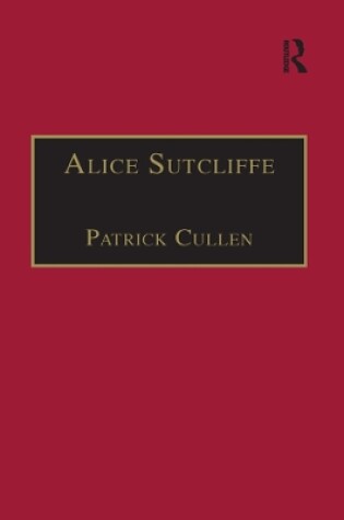 Cover of Alice Sutcliffe