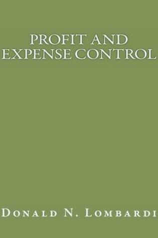 Cover of Profit and Expense Control