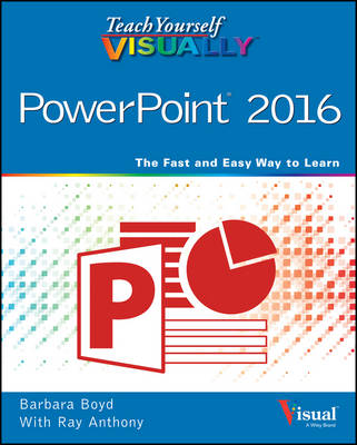 Book cover for Teach Yourself VISUALLY PowerPoint 2016