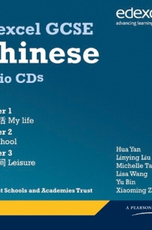 Cover of Edexcel GCSE Chinese Audio CD 1