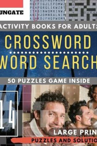 Cover of Large print Crossword and Word Search