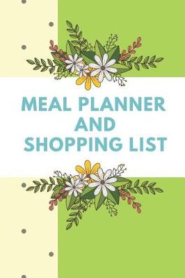 Book cover for Meal Planner and Shopping List