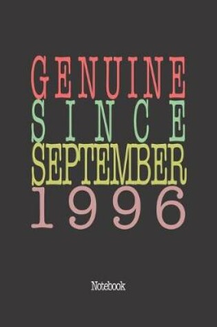 Cover of Genuine Since September 1996