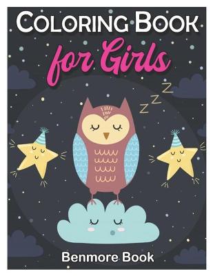 Book cover for Coloring Book for Girls