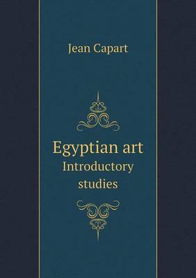 Book cover for Egyptian art Introductory studies