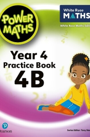 Cover of Power Maths 2nd Edition Practice Book 4B