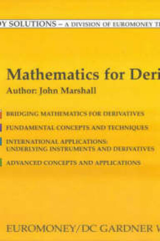 Cover of Mathematics for Derivatives Workbook