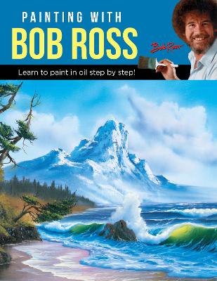 Book cover for Painting with Bob Ross