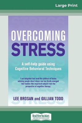 Book cover for Overcoming Stress (16pt Large Print Edition)