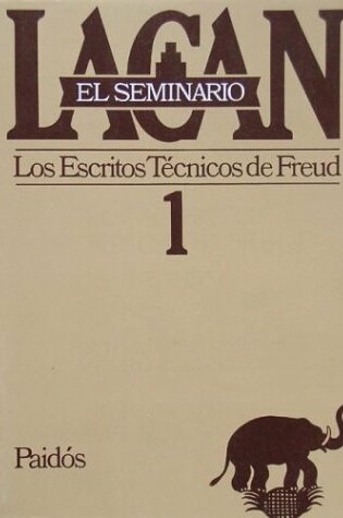 Cover of Seminario 1 Los Escritos Tecnicos de Freud