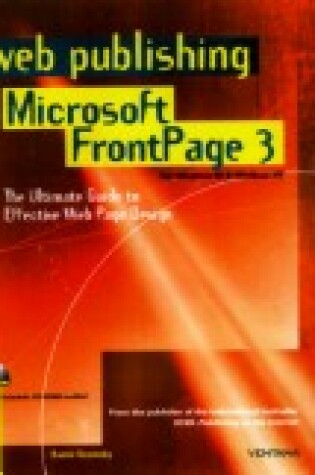 Cover of Beginner's Guide to Microsoft FrontPage 3