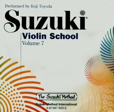 Book cover for Suzuki Violin School 7 CD