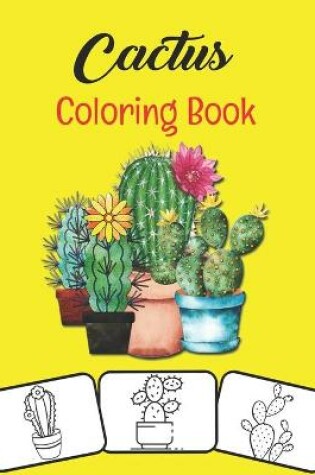 Cover of Cactus Coloring Book
