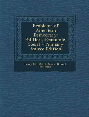 Book cover for Problems of American Democracy