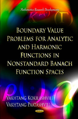 Cover of Boundary Value Problems for Analytic & Harmonic Functions in Nonstandard Banach Function Spaces