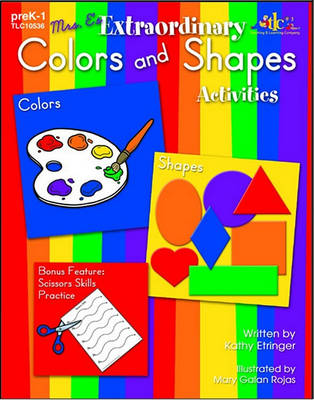 Book cover for Mrs. E's Extraordinary Colors and Shapes Activities
