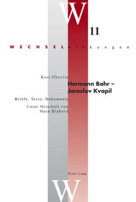 Cover of Hermann Bahr - Jaroslav Kvapil