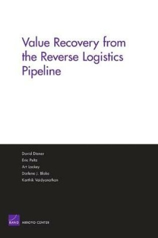 Cover of Value Recovery from the Reverse Logistics Pipeline