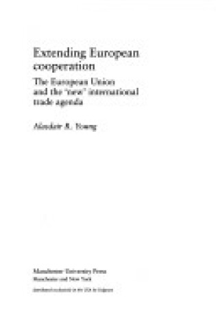 Cover of Extending European Cooperation