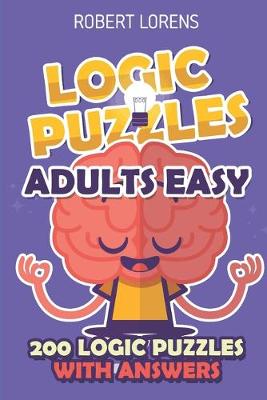 Book cover for Logic Puzzles Adult Easy