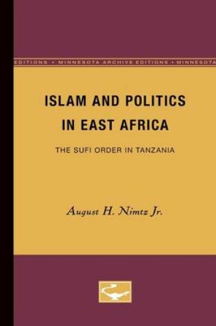 Cover of Islam and Politics in East Africa