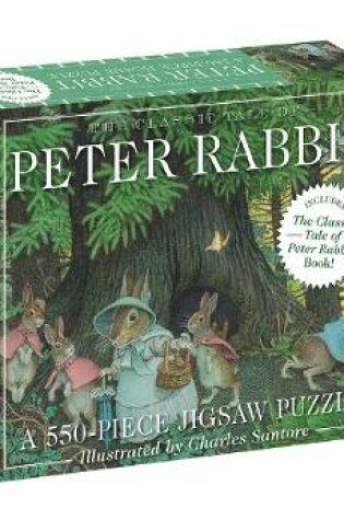 Cover of The Classic Tale of Peter Rabbit 500-Piece Jigsaw Puzzle & Book