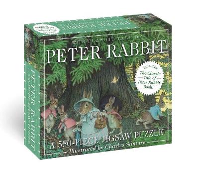 Cover of The Classic Tale of Peter Rabbit 500-Piece Jigsaw Puzzle & Book