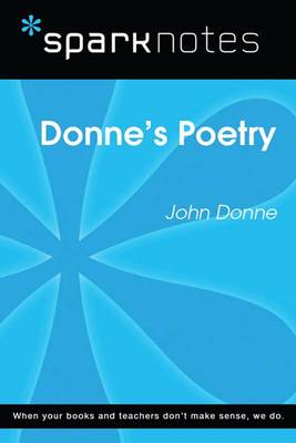 Book cover for Donne's Poetry (Sparknotes Literature Guide)