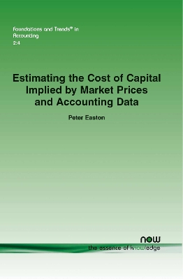 Cover of Estimating the Cost of Capital Implied by Market Prices and Accounting Data