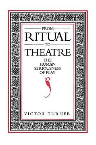 Cover of From Ritual to Theatre