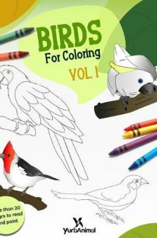 Cover of Birds for Coloring Vol.1