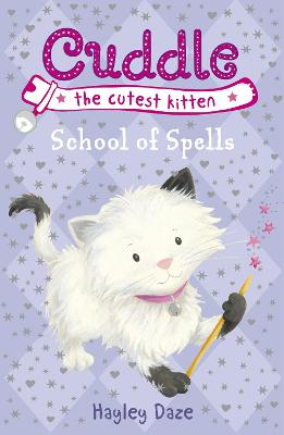 Book cover for Cuddle the Cutest Kitten: School of Spells
