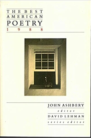 Cover of The Best American Poetry, 1988