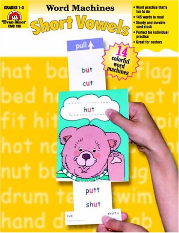 Book cover for Short Vowel Word Machines (Cards)