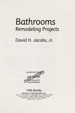 Cover of Bathrooms