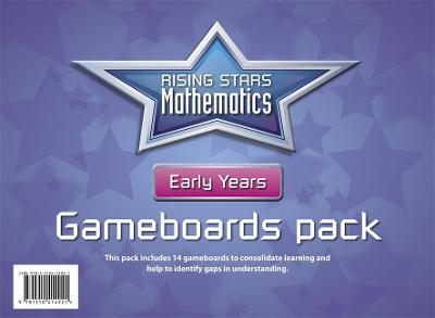 Book cover for Rising Stars Mathematics Early Years Gameboards