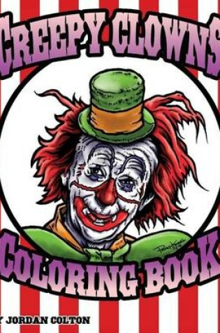 Cover of Creepy Clown Adult Coloring Book
