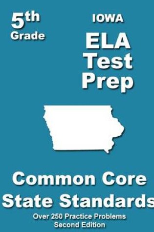 Cover of Iowa 5th Grade ELA Test Prep