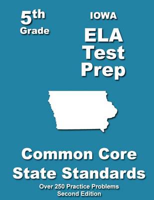 Book cover for Iowa 5th Grade ELA Test Prep