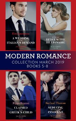 Book cover for Modern Romance March 2019 5-8