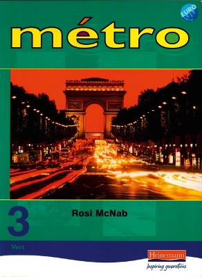 Cover of Metro 3 Vert Pupil Book Euro Edition