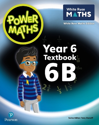 Book cover for Power Maths 2nd Edition Textbook 6B