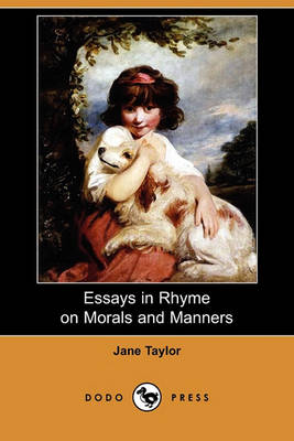 Book cover for Essays in Rhyme on Morals and Manners (Dodo Press)