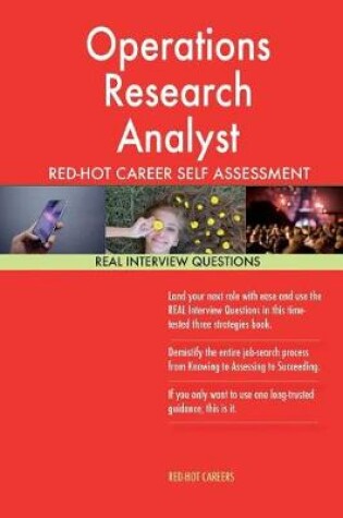 Cover of Operations Research Analyst Red-Hot Career Self Assessment Guide; 1184 Real Inte