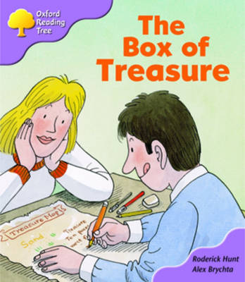 Book cover for Oxford Reading Tree: Stage 1+: More First Sentences B: the Box of Treasure