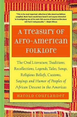 Cover of A Treasury of African Folklore