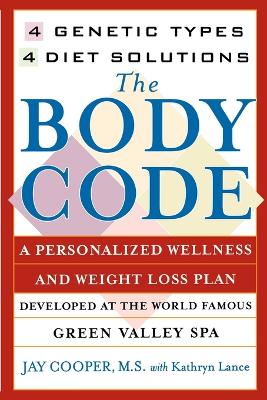 Book cover for "The Body Code: 4 Genetic Types, 4 Diet Solutions "