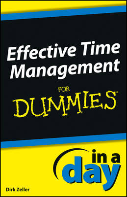 Cover of Effective Time Management In a Day For Dummies