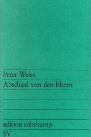 Cover of Abscheid von den Eltern